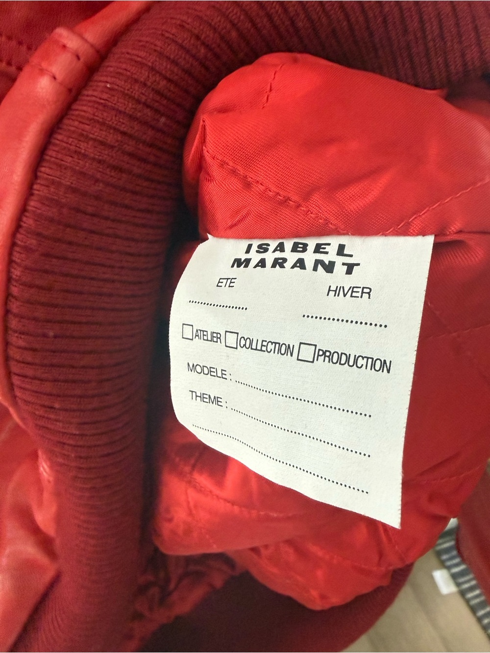 Isabel Marant Isabel Red Dorry Jacket - Picture 8 of 9